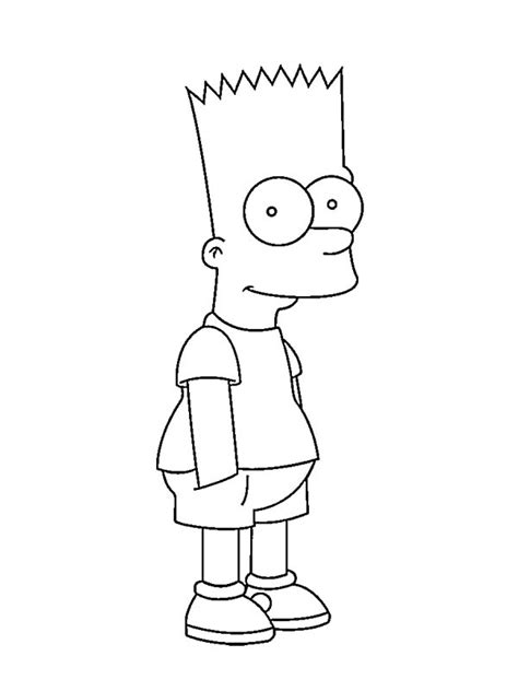 bart simpson disegno